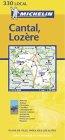 Michelin Cantal / Lozere 1 : 175 000. Avec index touristique (Michelin Local France)