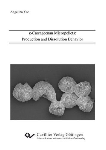 K-Carrageenan Micropellets: Production and Dissolution Behavior