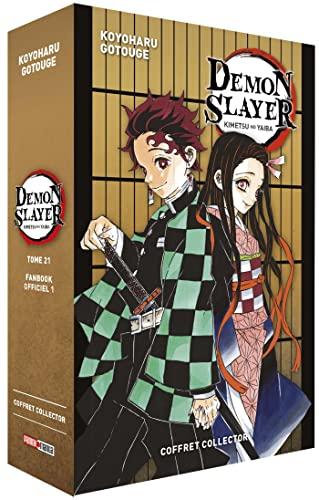 Demon slayer : Kimetsu no yaiba : coffret collector, tome 21 + fanbook officiel 1