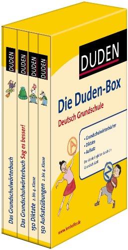 Die Duden-Box Deutsch Grundschule: Grundschulwörterbücher - Diktate - Aufsatz