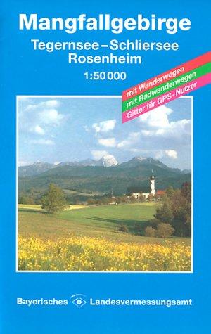 Topographische Sonderkarten Bayern. Sonderblattschnitte auf der Grundlage der amtlichen topographischen Karten, meist grössere Kartenformate mit ... Bayern, Bl.12, Mangfallgebirge: UK L 12