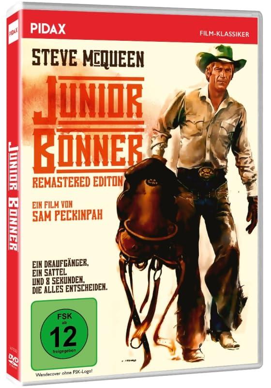 Junior Bonner - Remastered Edition / Steve McQueen im Rodeo Abenteuer - Ein spannendes Western Drama von Sam Peckinpah (Pidax Film-Klassiker) [DVD]