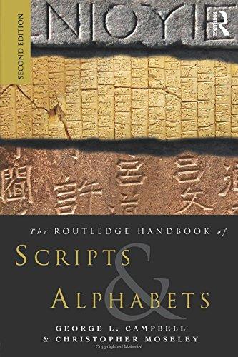 The Routledge Handbook of Scripts and Alphabets