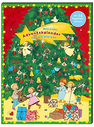 Mein erster Adventskalender für die Kleinen - mit 24 Pappbilderbüchern - 2021: mit altersgerechten Pappbilderbüchern für kleine Kinderhände