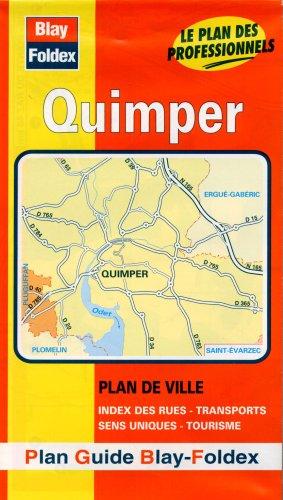 Plan de ville : Quimper (avec un index)