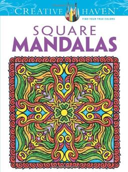 Creative Haven Square Mandalas Coloring Book (Creative Haven Coloring Books)