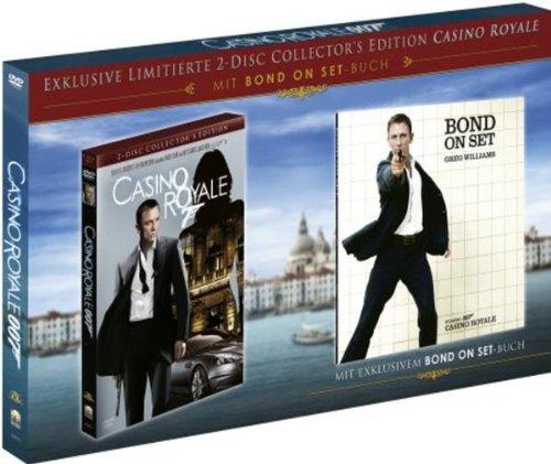 James Bond - Casino Royale (limitierte Collectors Edition 2-DVD mit Bond "On Set"-Buch) [Limited Collector's Edition]