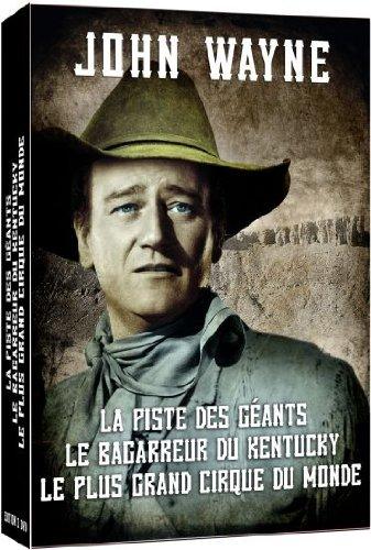 Coffret john wayne, vol. 2 : la piste des géants ; le bagarreur du kentucky ; le plus grand cirque du monde [FR Import]