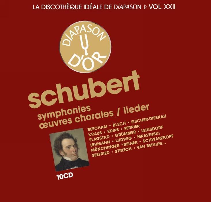 La discothèque idéale de Diapason, vol. 29 / Schubert : Symphonies - Œuvres chorales - Lieder.