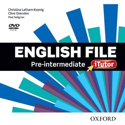 English File 3e Pre Intermediate Itutor DVD-rom (Uk)