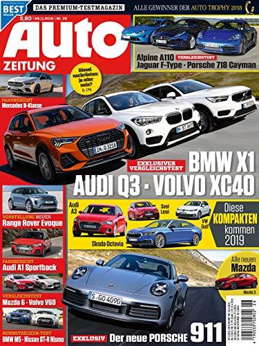 Auto Zeitung 26/2018 "BMW X1 - AUDI Q3 - VOLVO XC40"