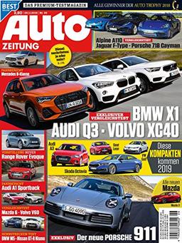 Auto Zeitung 26/2018 "BMW X1 - AUDI Q3 - VOLVO XC40"