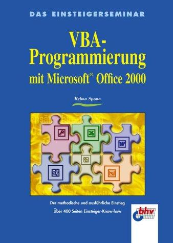 VBA-Programmierung mit Microsoft Office 2000