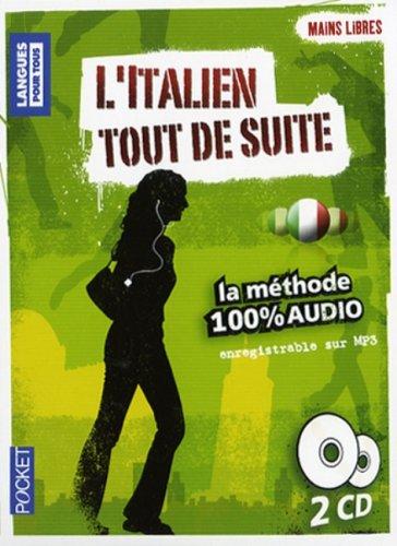 Coffret mains libres l'italien tout de suite 100% audio