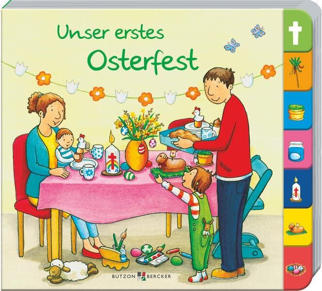 Unser erstes Osterfest (Pappbilderbücher mit Griffregister)