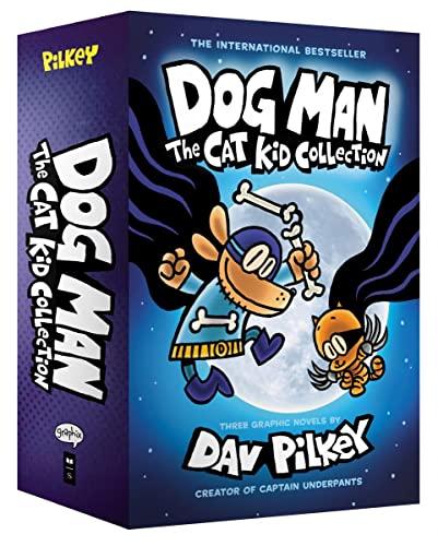 Pilkey, D: Dog Man: The Cat Kid Collection #4-6 Boxed Set: Dog Man and Cat Kid / Dog Man Lord of the Fleas / Dog Man Brawl of the Wild