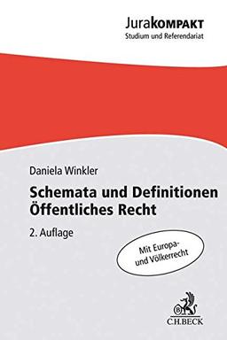 Schemata und Definitionen Öffentliches Recht (Jura kompakt)