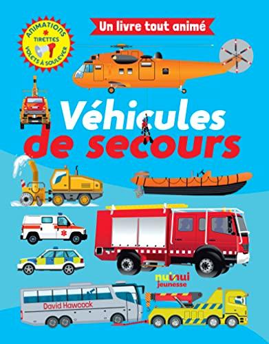 Véhicules de secours : un livre tout animé