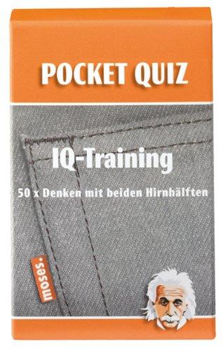 IQ-Training. Pocket Quiz: 50 x Denken mit beiden Hirnhälften