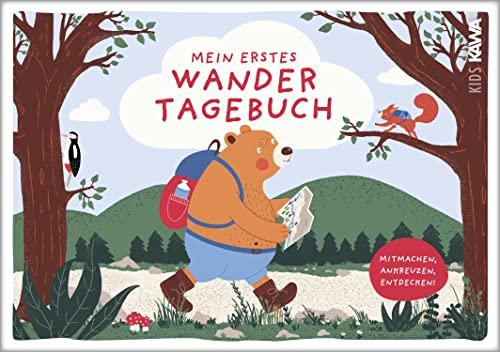 Mein erstes Wandertagebuch: Gipfelbuch | Tourenbuch | Reisetagebuch für Kinder | Format A5 | Zum Eintragen inkl Rätsel, Spiele & Witze