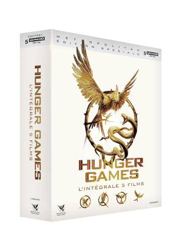 Hunger games - 5 films 4k ultra hd [Blu-ray] [FR Import]