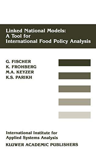 Linked National Models: A Tool For International Food Policy Analysis