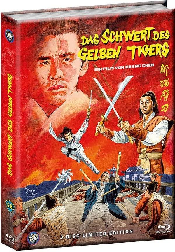 Das Schwert des gelben Tigers - Mediabook - Cover 1 - Limitiert auf 500 Stück - Uncut (Blu-ray+DVD+Bonus-Blu-ray)