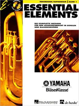 Essential Elements, für Tenorhorn/Euphonium in B (TC), m. Audio-CD