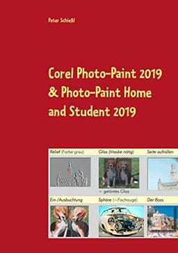 Corel Photo-Paint 2019 & Photo-Paint Home and Student 2019: Schulungsbuch mit vielen integrierten Übungen