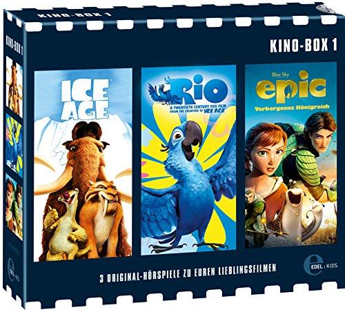 Kino-Box 1 (Ice Age 1, Rio 1, Epic - Verborgenes Königreich)