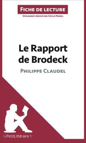 Le Rapport de Brodeck de Philippe Claudel (Analyse de l'oeuvre) : Analyse complète et résumé détaillé de l'oeuvre