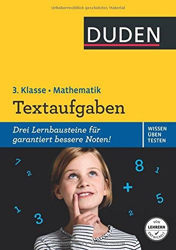 Wissen - Üben - Testen: Mathematik - Textaufgaben 3. Klasse