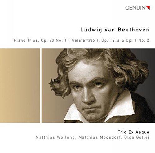 Beethoven: Klaviertrios Op.70 Nr.1 (Geistertrio), Variationen Op.121a & Op.1 Nr.2