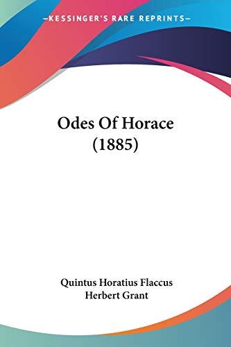 Odes Of Horace (1885)