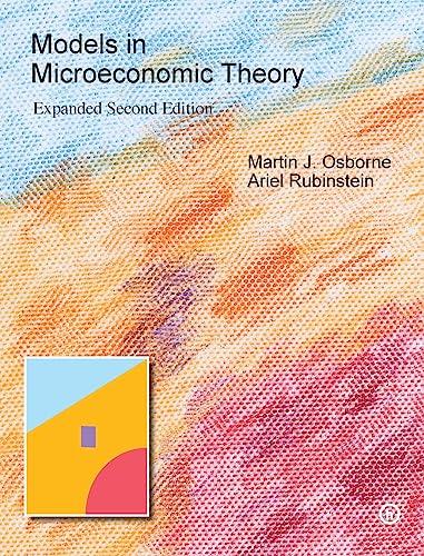 Models in Microeconomic Theory: 'He' Edition