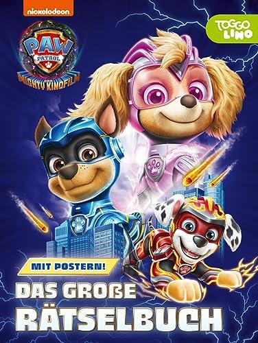 PAW Patrol -Der Mighty Kinofilm: Das große Rätselbuch: Labyrinthe, Suchbilder und Malrätsel zum neuen Kinofilm | (ab 4 Jahren)