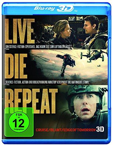 Live Die Repeat: Edge Of Tomorrow [3D Blu-ray]