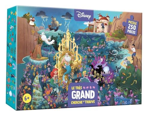 DISNEY : Coffret Le très grand Cherche et Trouve : Puzzle 250 pièces