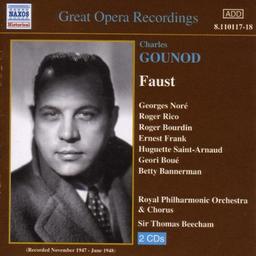 Gounod: Faust (Great Opera Recordings)