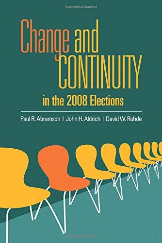 Abramson, P: Change and Continuity in the 2008 and 2010 Elec