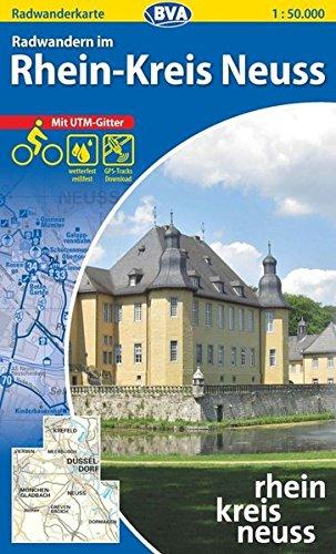 Radwanderkarte BVA Radwandern im Rhein-Kreis Neuss 1:50.000, reiß- und wetterfest, GPS-Tracks Download (Radwanderkarte 1:50.000)