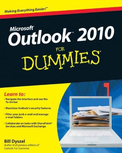 Outlook 2010 For Dummies (For Dummies (Computers))