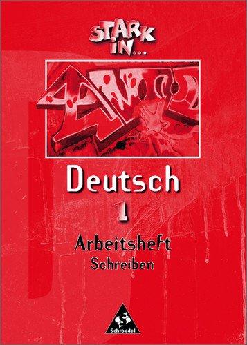 Stark in Deutsch - Ausgabe 1999: Arbeitsheft Schreiben 1: Lernstufen 5/6. Sprachbuch für Sonderschule und Förderschule