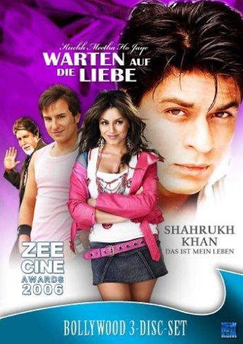 Bollywood DVD-Box Vol. 2 (Khuch meetha ho jaye/Zee Cine Awards 2006/Shahrukh Khan - Das ist mein Leben) - (3 DVDs)