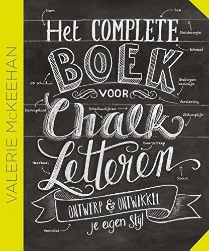 Het complete boek voor chalk letteren