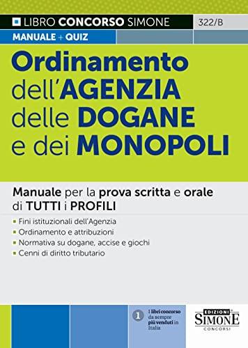 Ordinamento dell’Agenzia delle Dogane e dei Monopoli