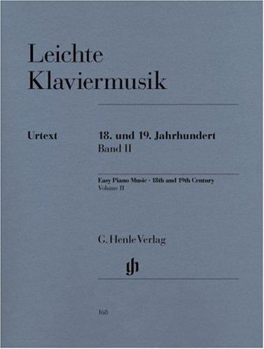 Leichte Klaviermusik - 18. und 19. Jahrhundert, Band 2