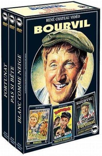 Coffret bourvil 3 films : fortunat ; pas si bête ; blanc comme neige [FR Import]