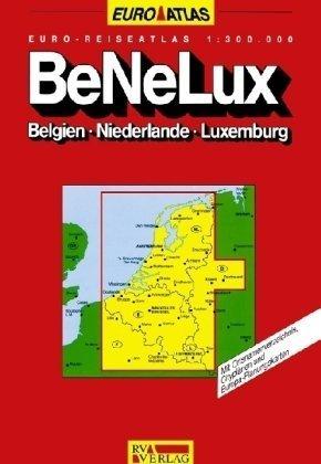 RV Euro-Reiseatlas 1:300 000 Benelux - Belgien, Niederlande, Luxemburg