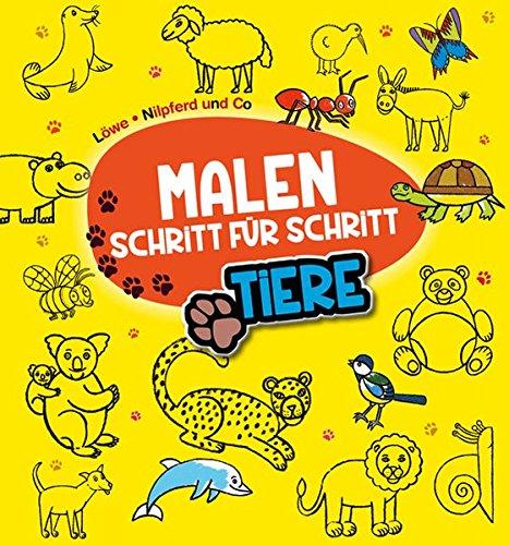 Malen Schritt-für-Schritt: Tiere